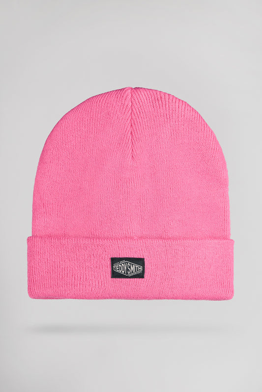 Achat Bonnet en tricot côtelé B-NEO BUBBLE PINK