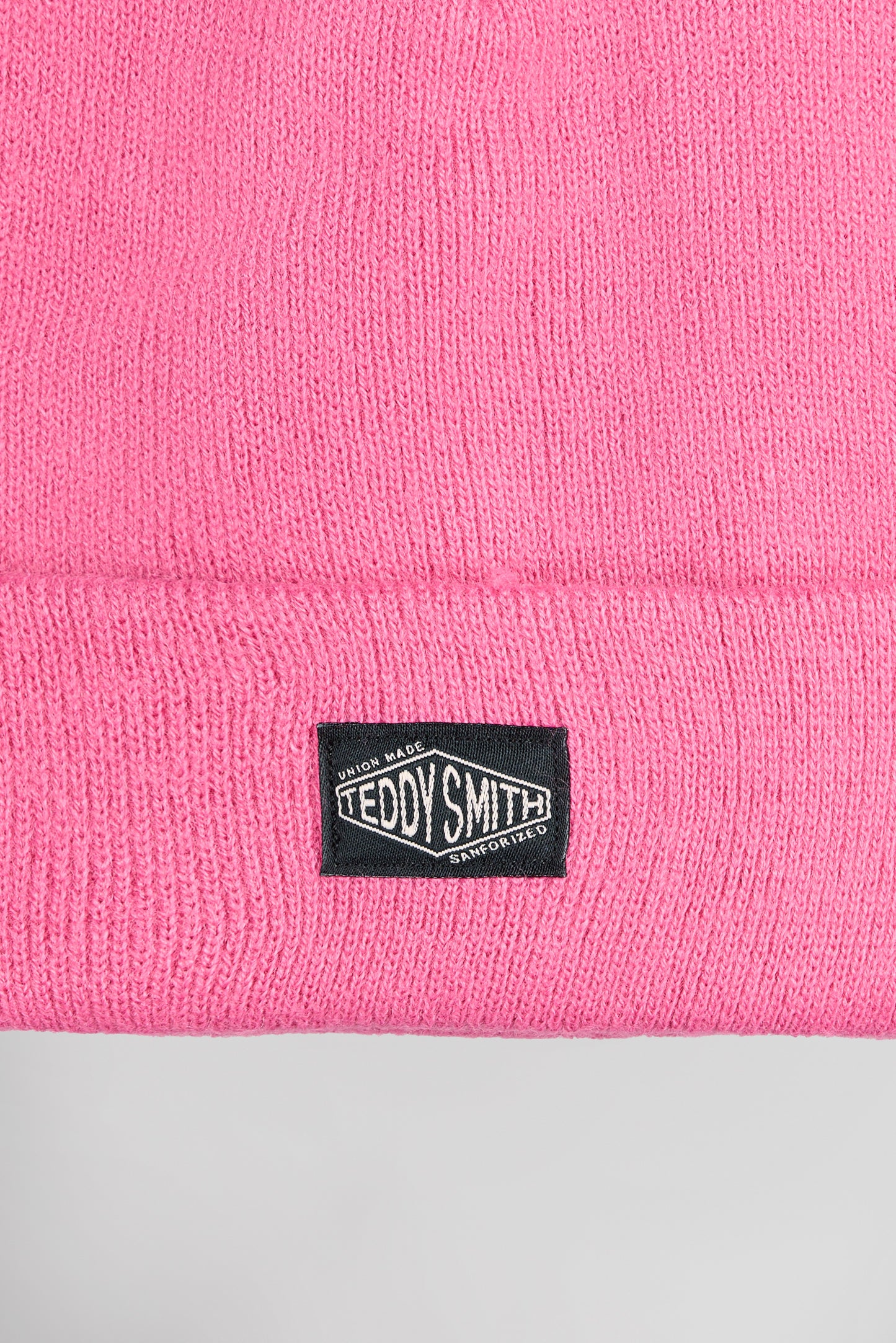 Bonnet en tricot côtelé B-NEO BUBBLE PINK