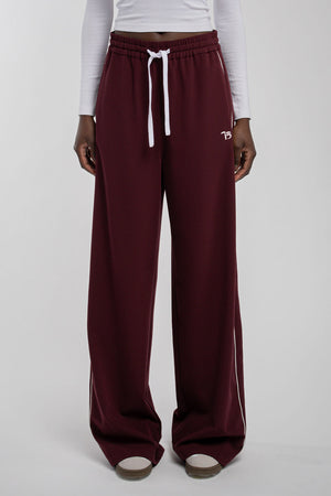 Pantalon P-KATIA BORDEAUX FONCE
