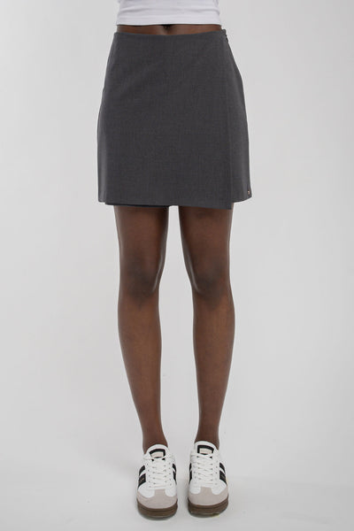ARKET - Jupe plissée légère longueur mollet - Gris ARKET - Jupe plissée légère longueur mollet - Gris