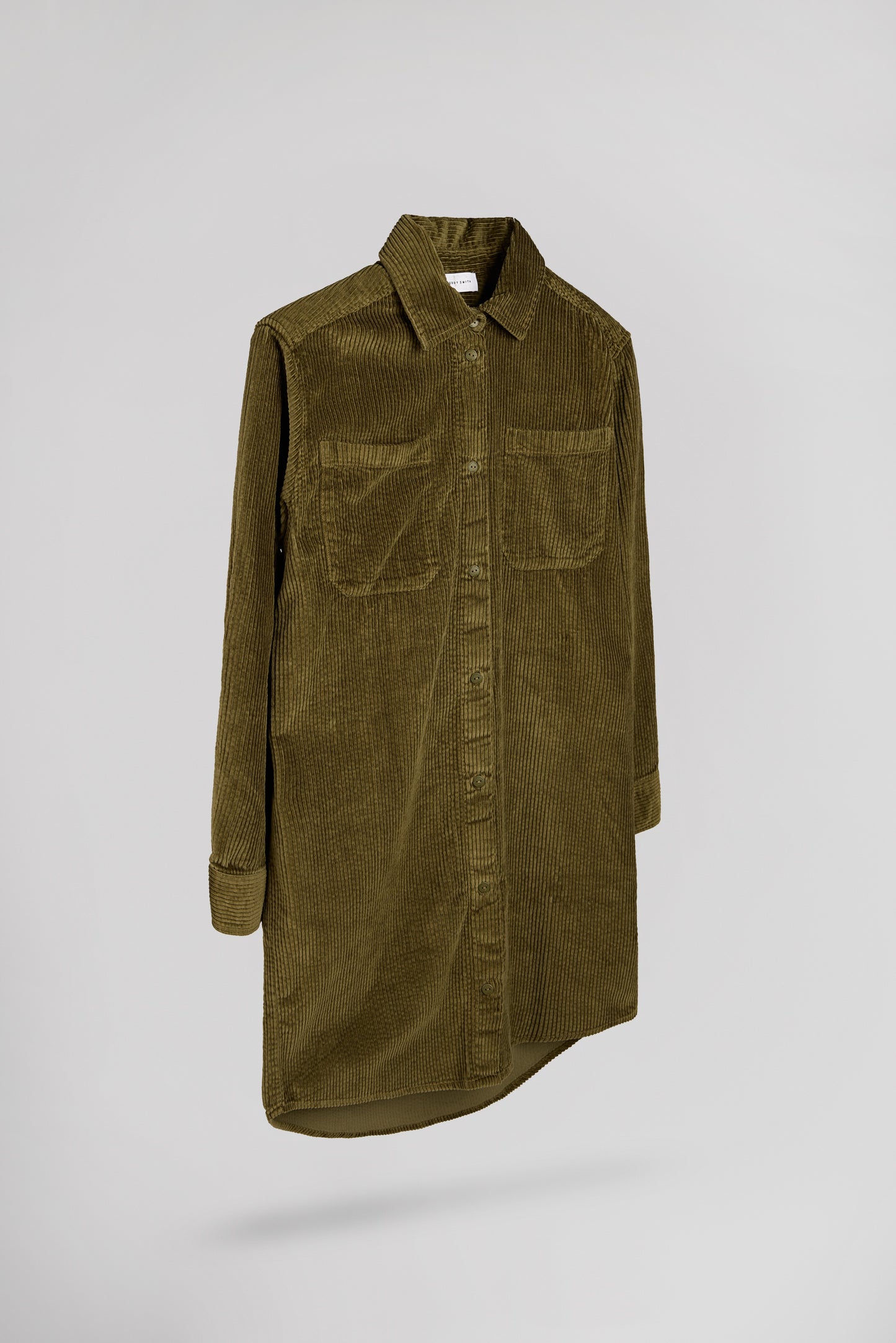 Robe courte oversize manches longues R-BONITA OLIVE