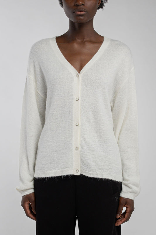 Achat Gilet mohair G-PEPITE MIDDLE WHITE
