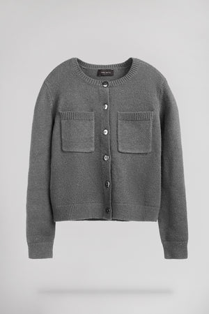 Gilet doux G-JUDY ANTHRACITE CHINE
