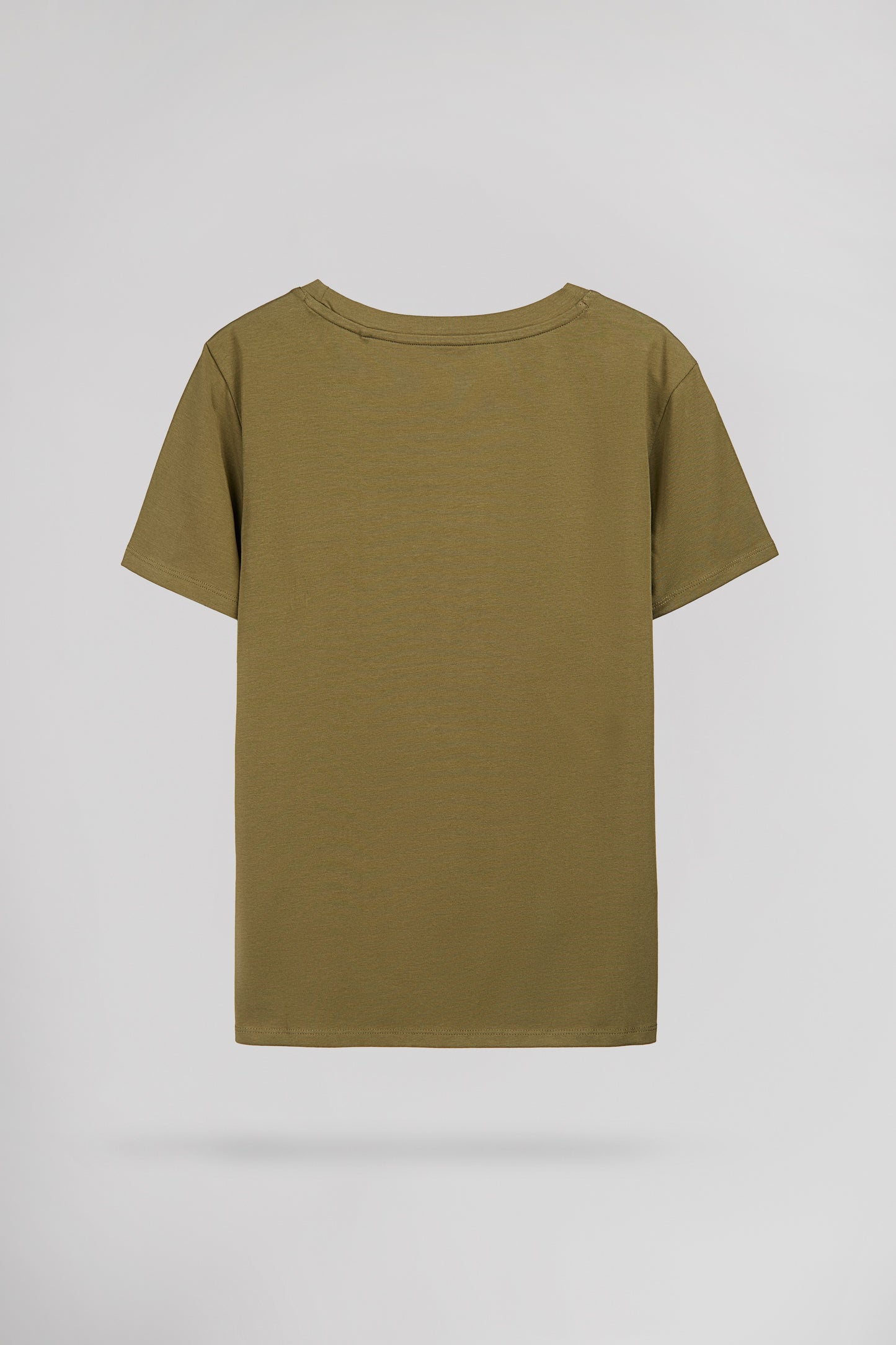 T-shirt col rond T-RIBELLE MC OLIVE