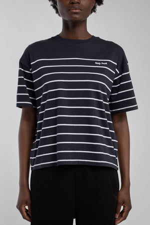 T-shirt rayé T-CARLA STRIPES DARK NAVY STRIPES