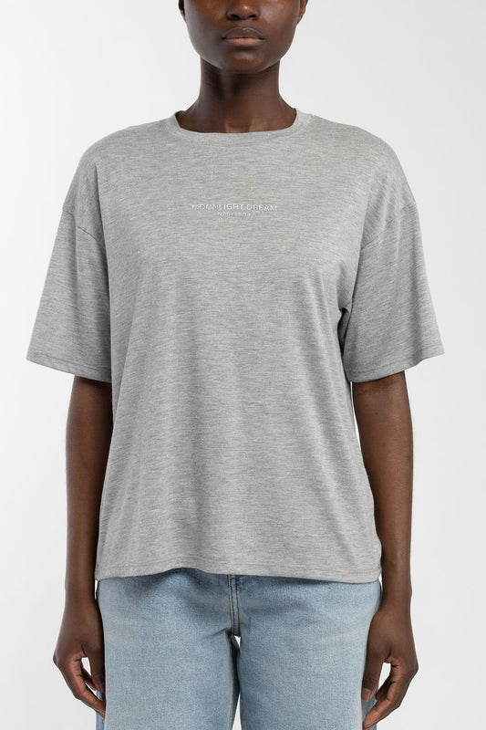 Achat T-shirt T-LOUANE MC GRIS CHINE