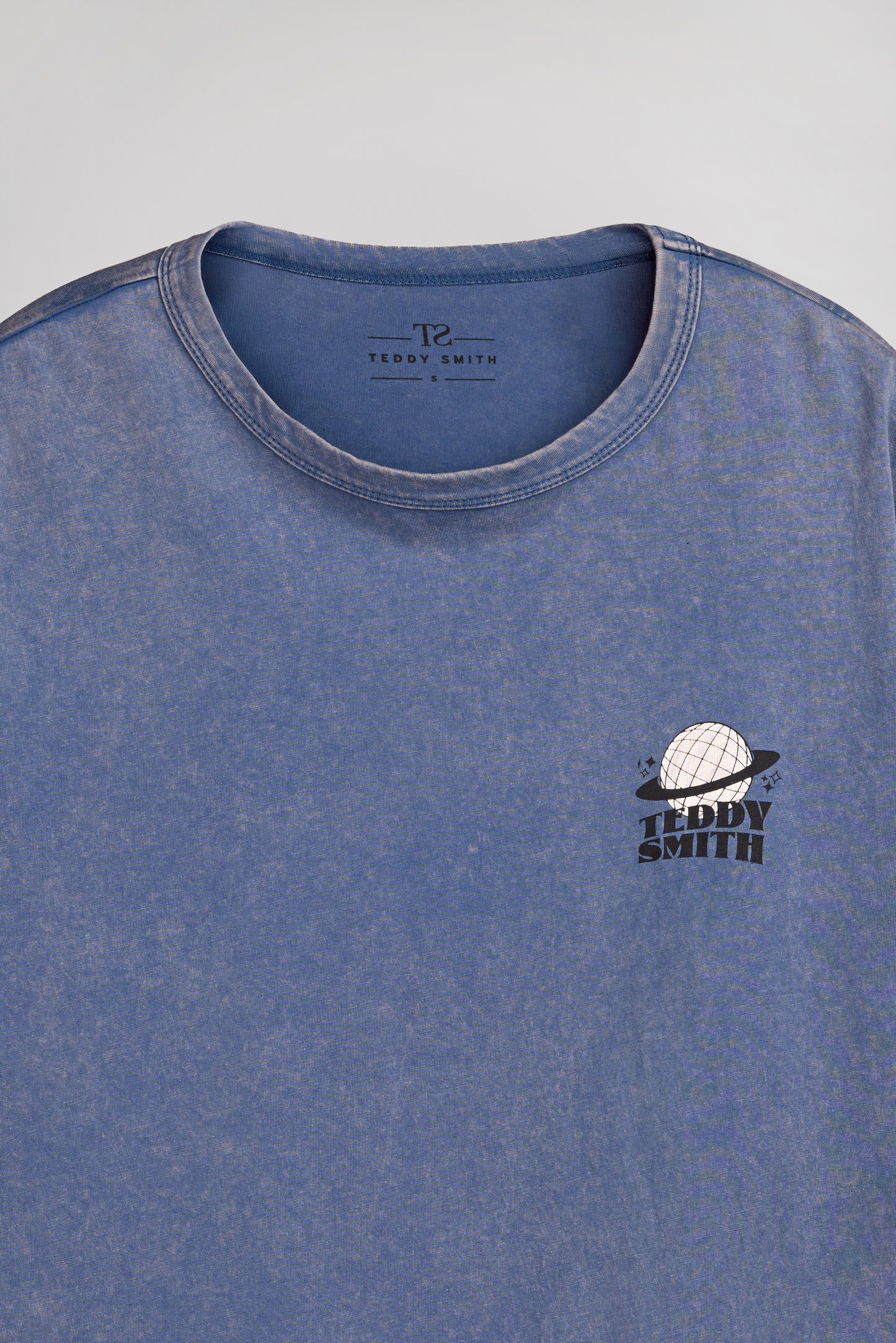 T-shirt T-ZOE MC FADED INDIGO