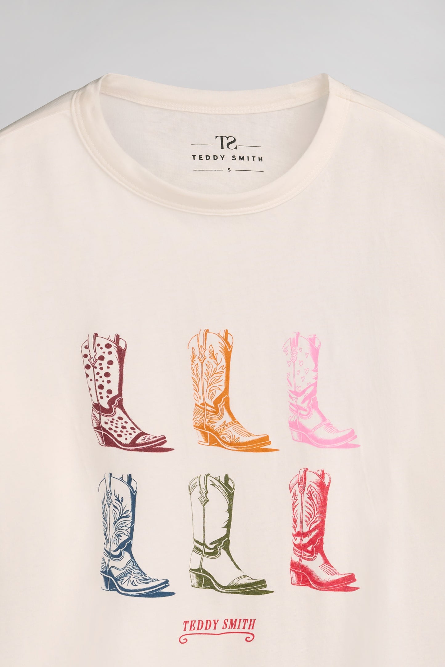 T-shirt oversize T-LEYA MC MIDDLE WHITE