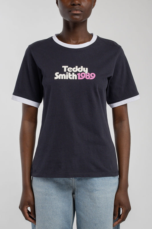 Achat T-shirt T-VINTAGE MC DARK NAVY