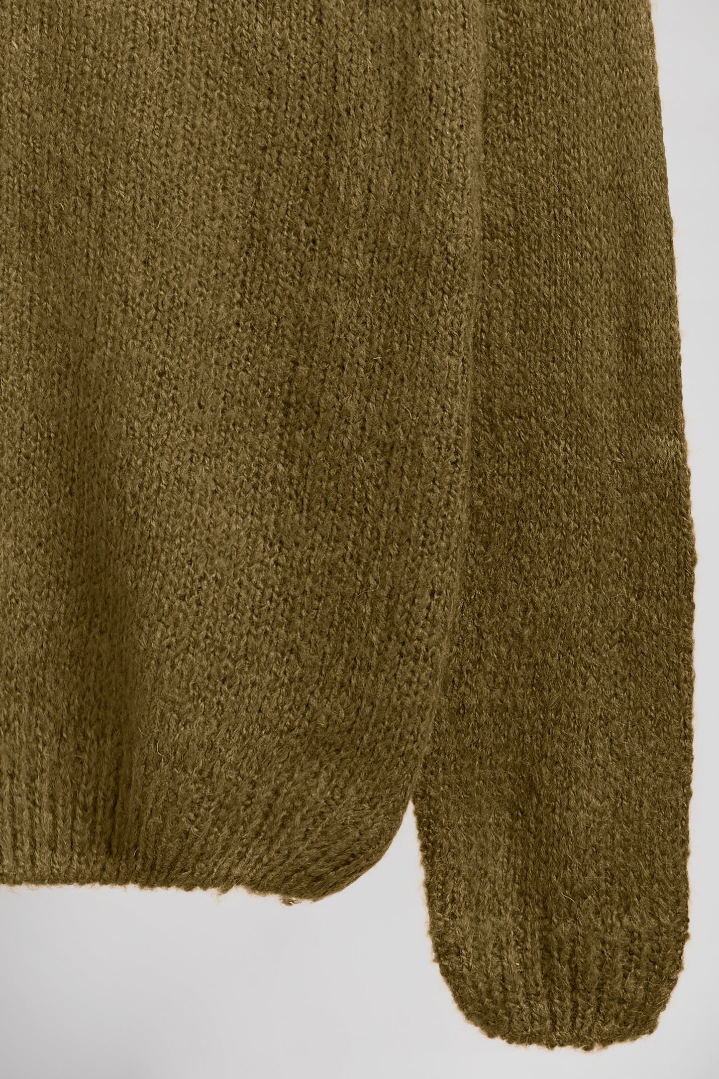 Pull laine col V P-MOLLY OLIVE