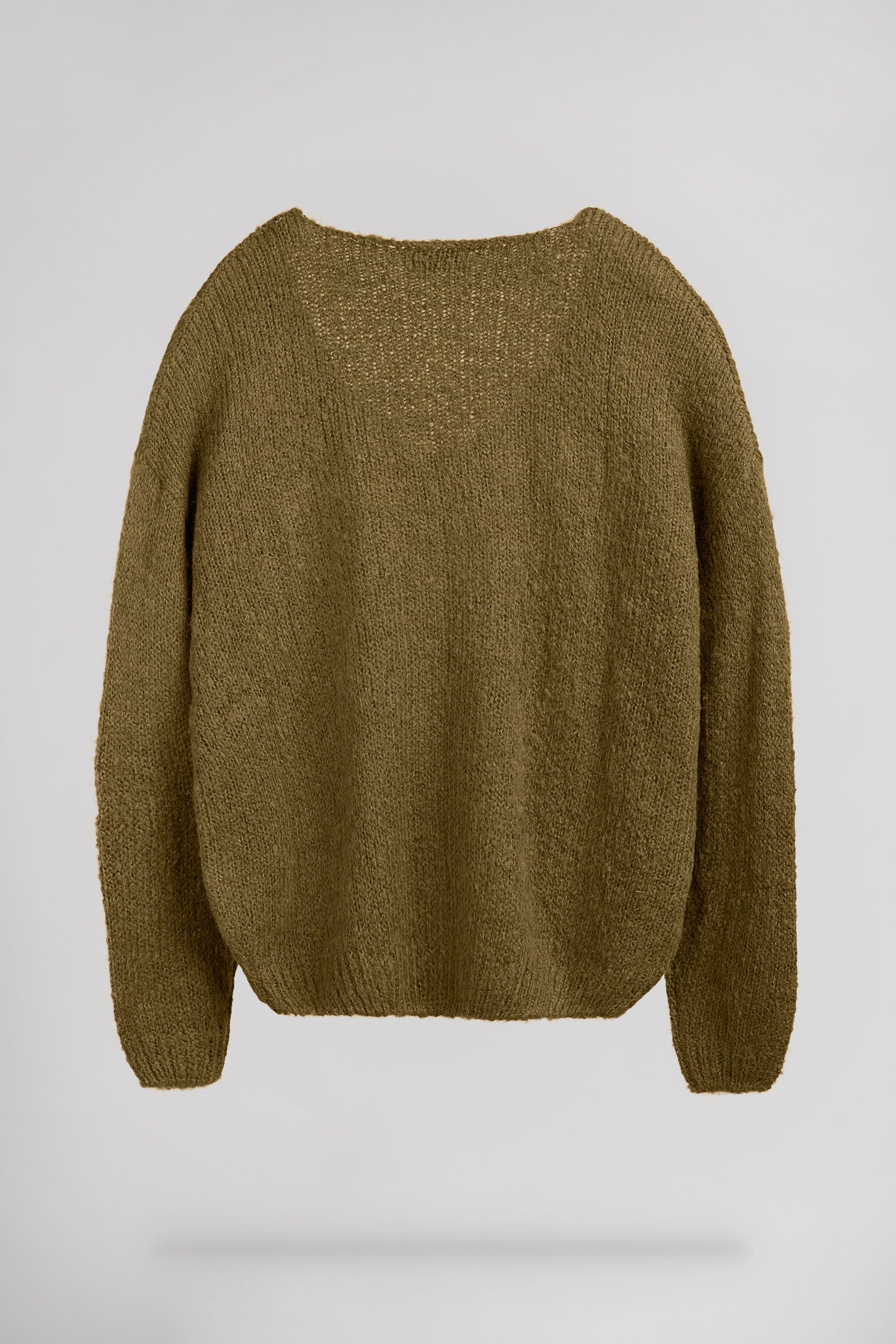 Pull laine col V P-MOLLY OLIVE