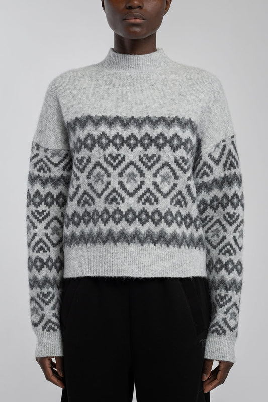 Achat Pull P-ADELE WHITE MELANGE