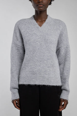 Pull P-KEITH GRIS CHINE