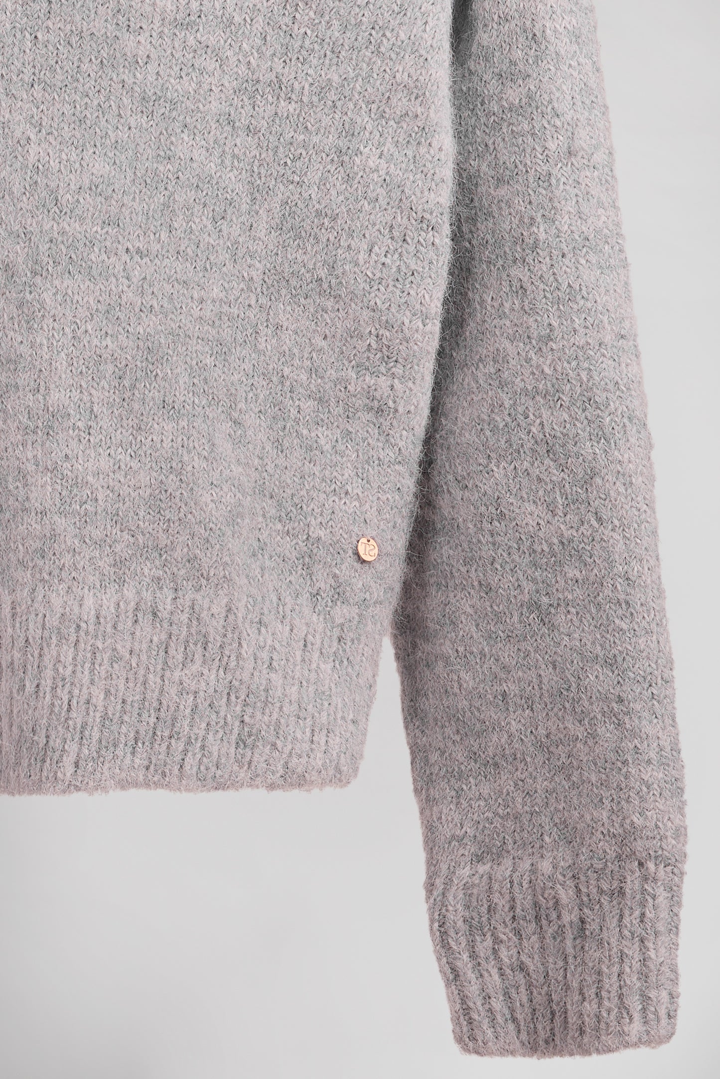 Pull P-KEITH GRIS CHINE