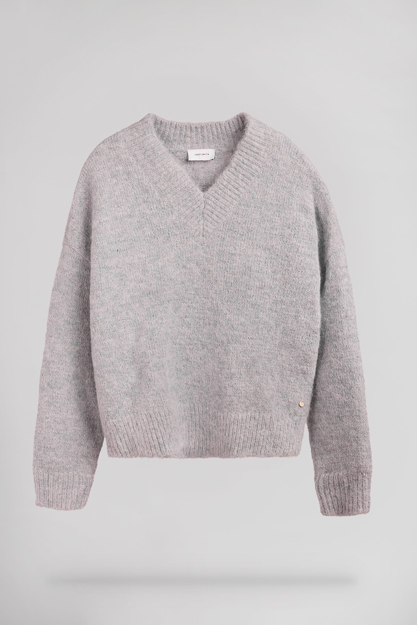 Pull P-KEITH GRIS CHINE