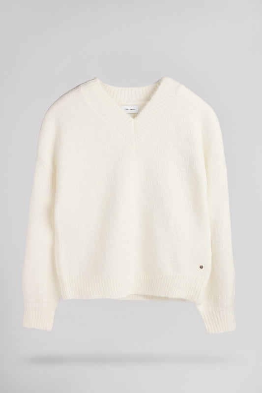 Achat Pull P-KEITH MIDDLE WHITE