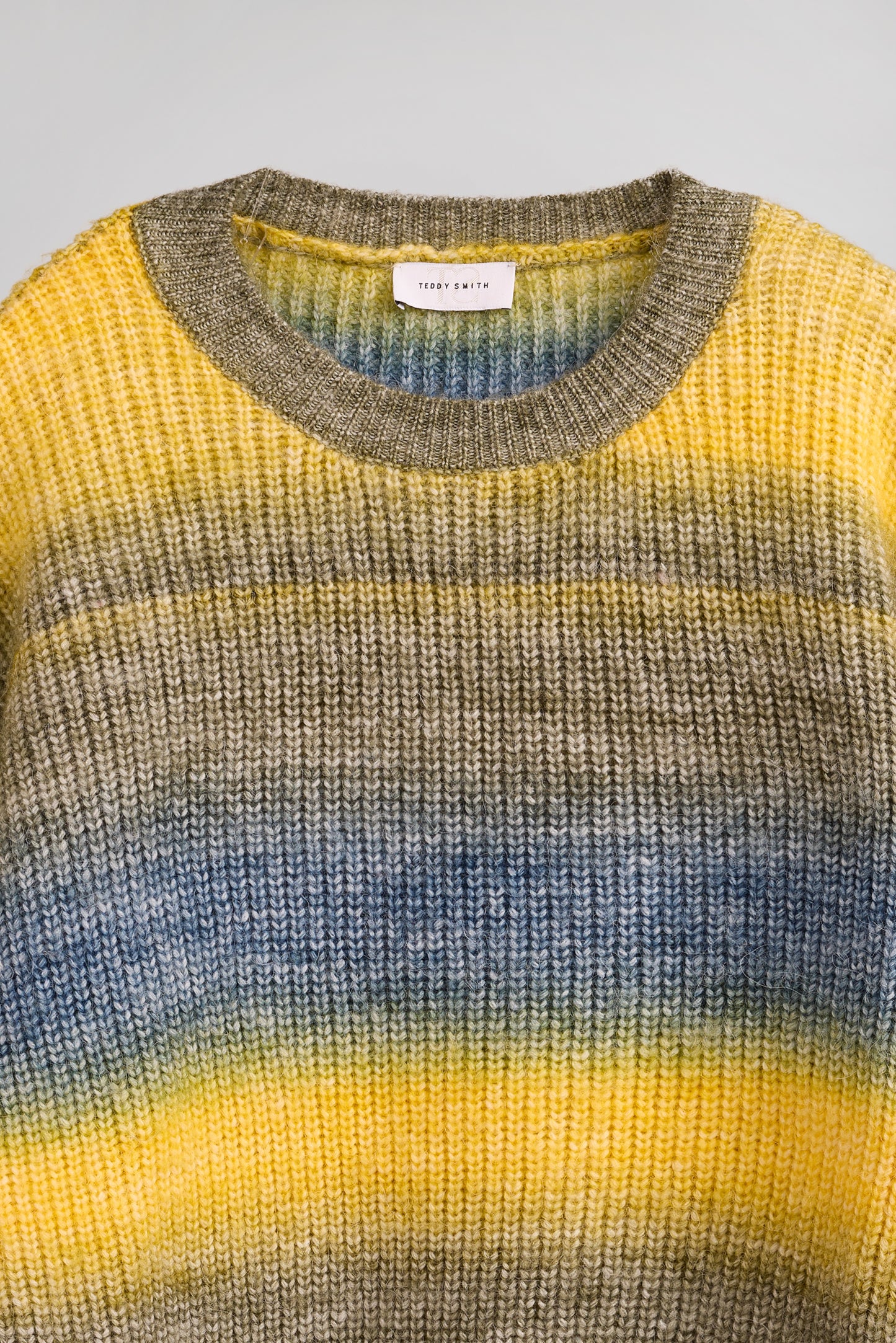 Pull P-STRIPY OLIVE