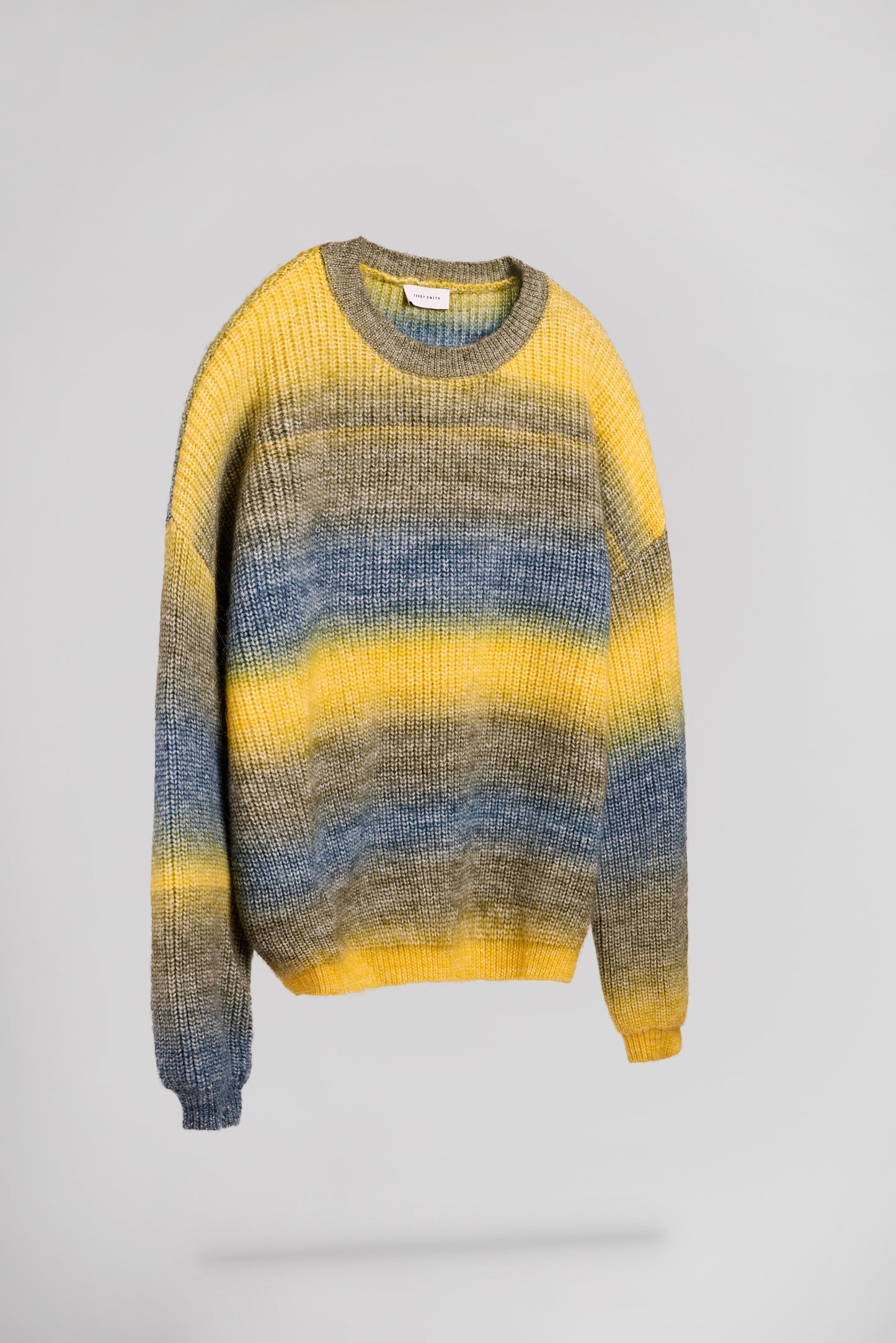 Pull P-STRIPY OLIVE