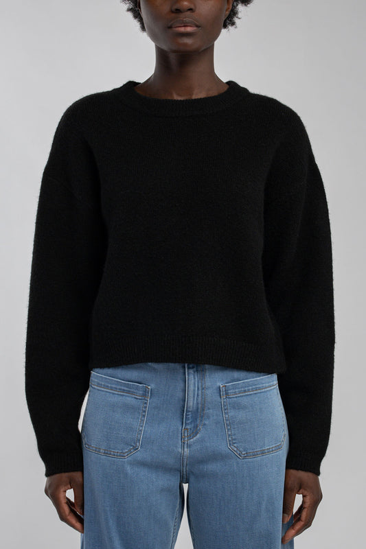 Achat Pull col rond dos nu P-LEANNE NOIR