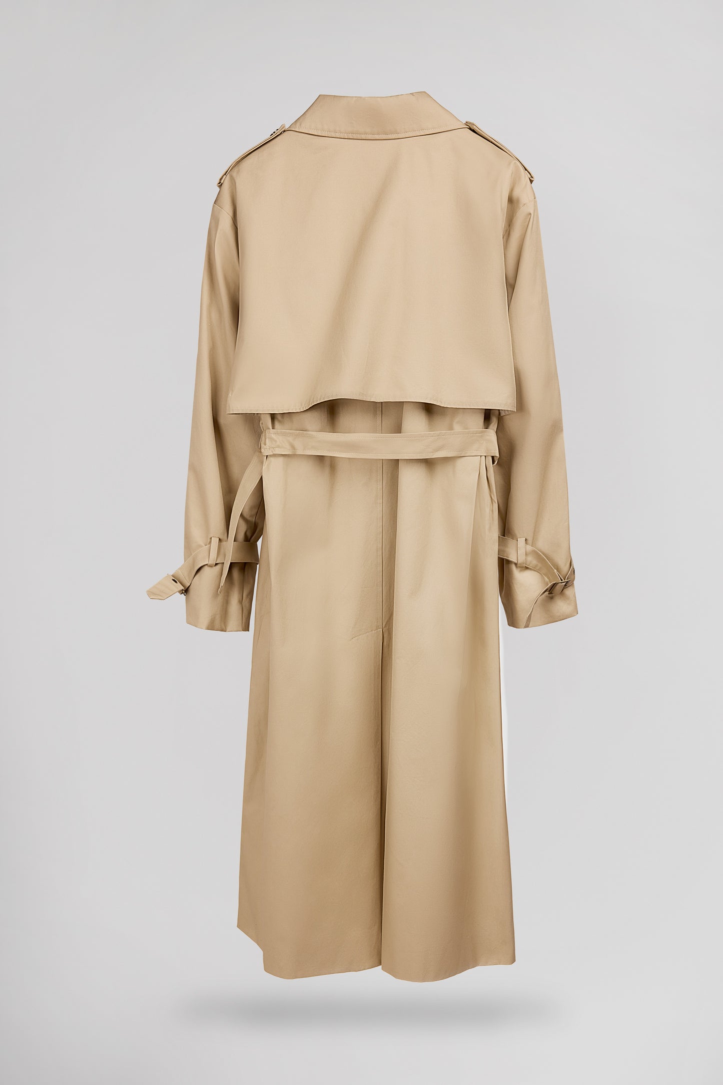 Trench 100% coton M-BLAIR SABLE DORE