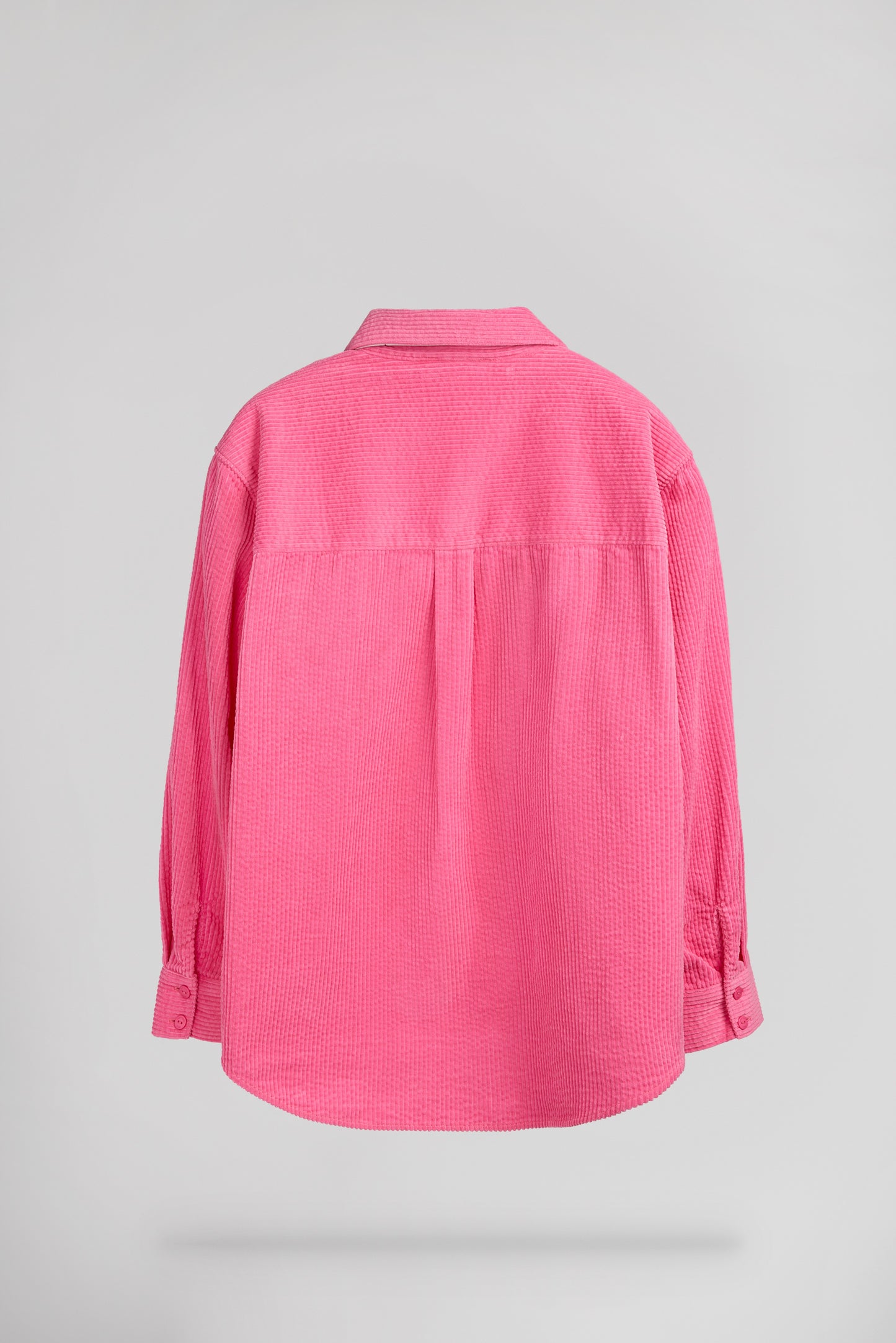 Chemise velours oversize C-BONNIE BUBBLE PINK