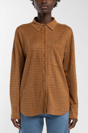 Chemise C-JESSIE CARAMEL