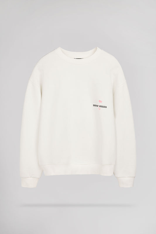 Achat Sweat S-FLOWER JR MIDDLE WHITE