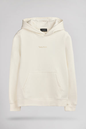 Sweat à capuche S-SOLENE JR MIDDLE WHITE