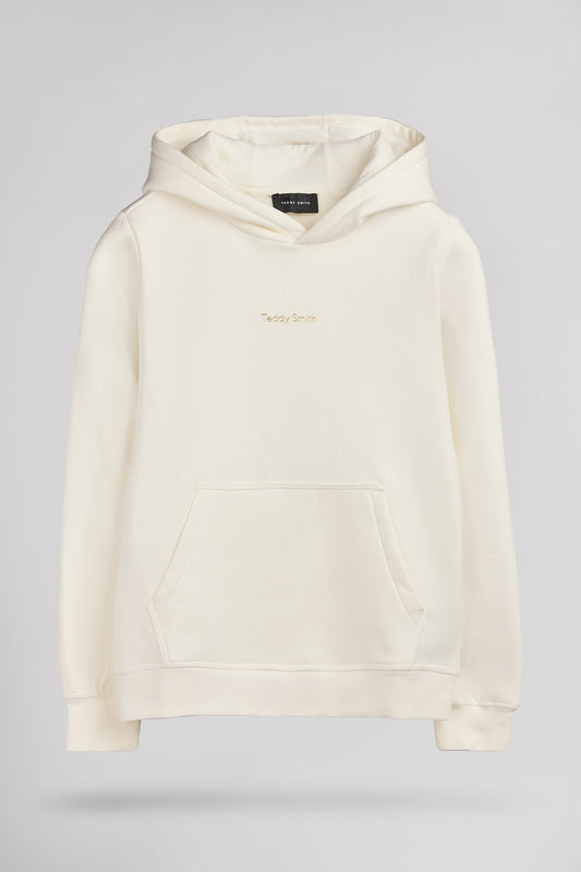 Achat Sweat à capuche S-SOLENE JR MIDDLE WHITE
