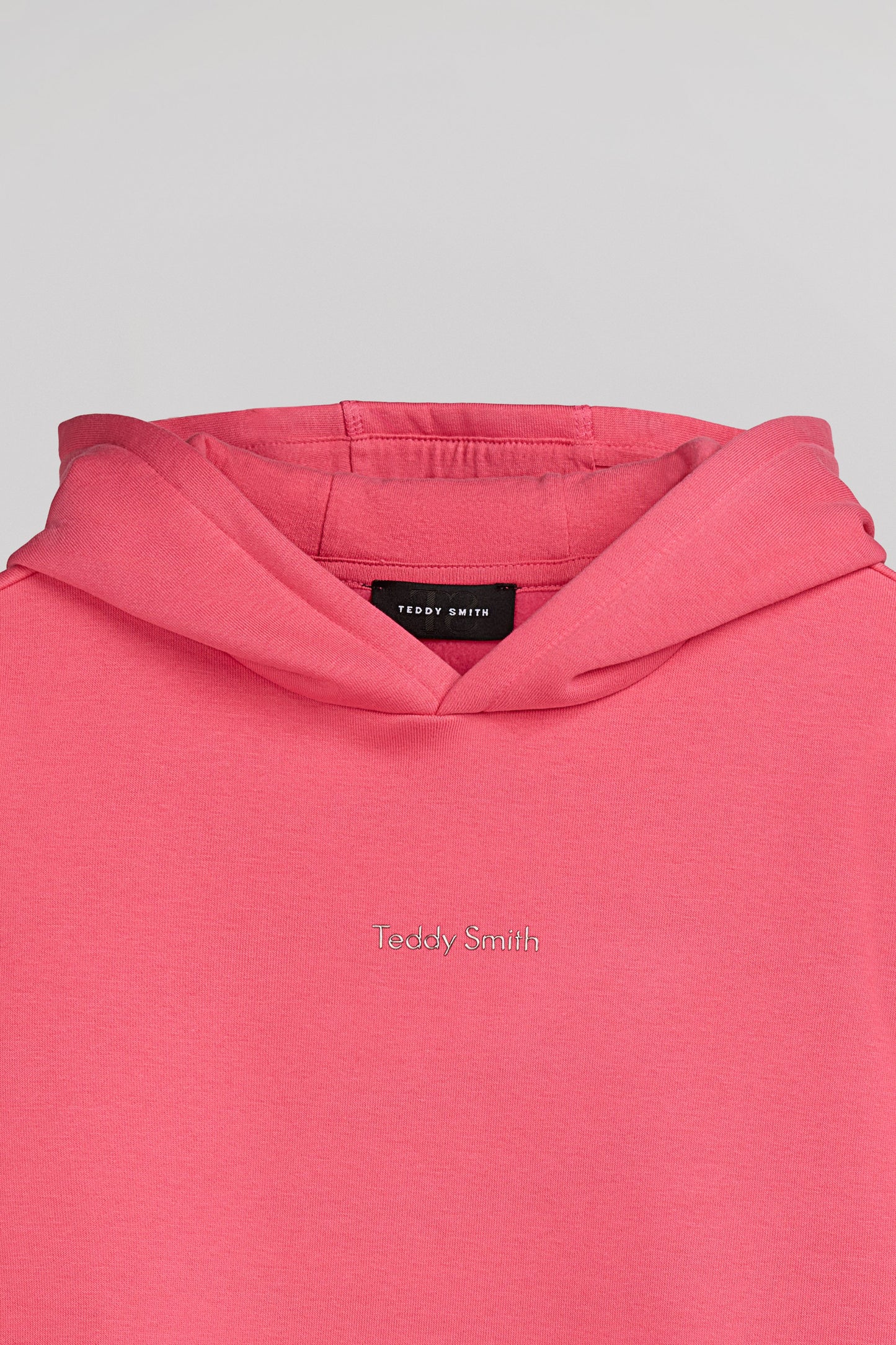Sweat à capuche S-SOLENE JR PUNCHY PINK