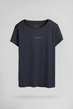 T-shirt T-RIBELLE MC JR DARK NAVY