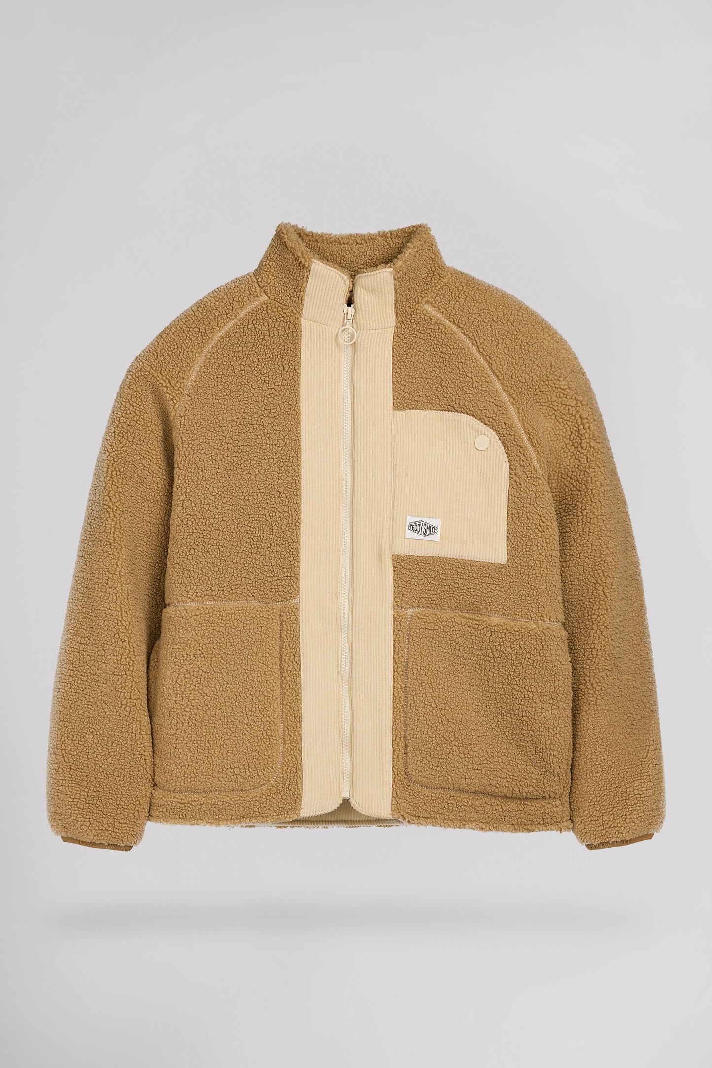 Blouson sherpa B-ILLY JR WORKER BEIGE