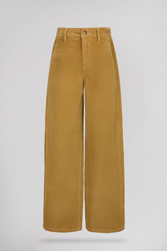 Achat Pantalon chino velours P-EDDY BAGGY JR WORKER BEIGE