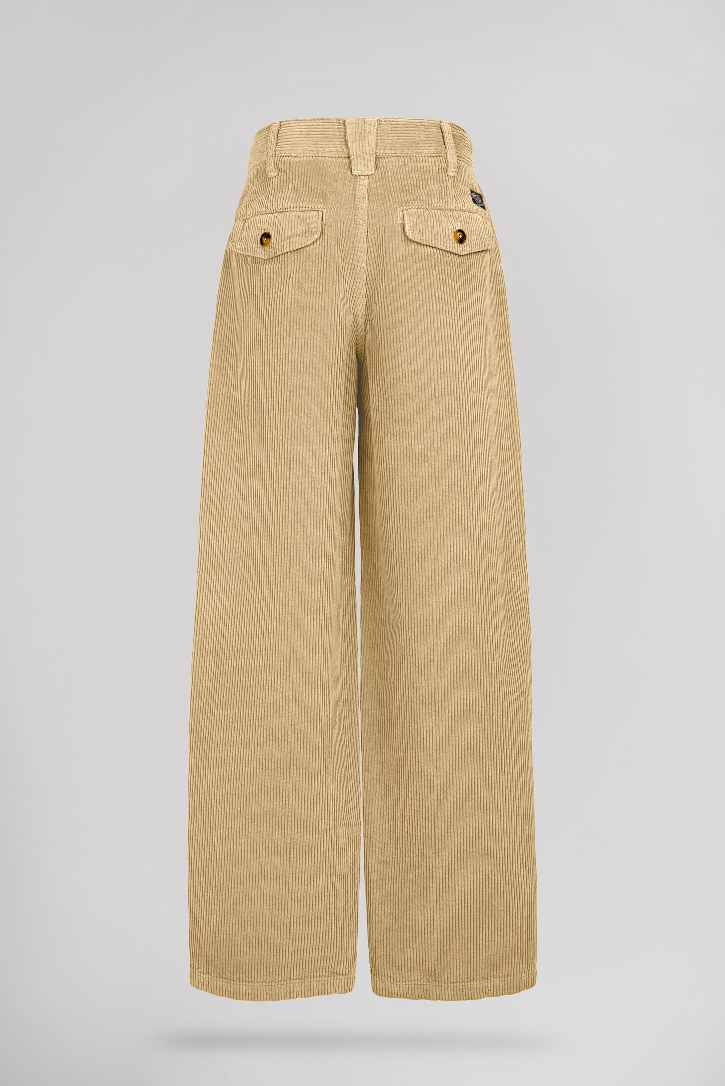 Pantalon chino velours P-EDDY BAGGY JR WORKER BEIGE