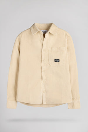 Chemise C-VELVET ML JR BEIGE CLAIR