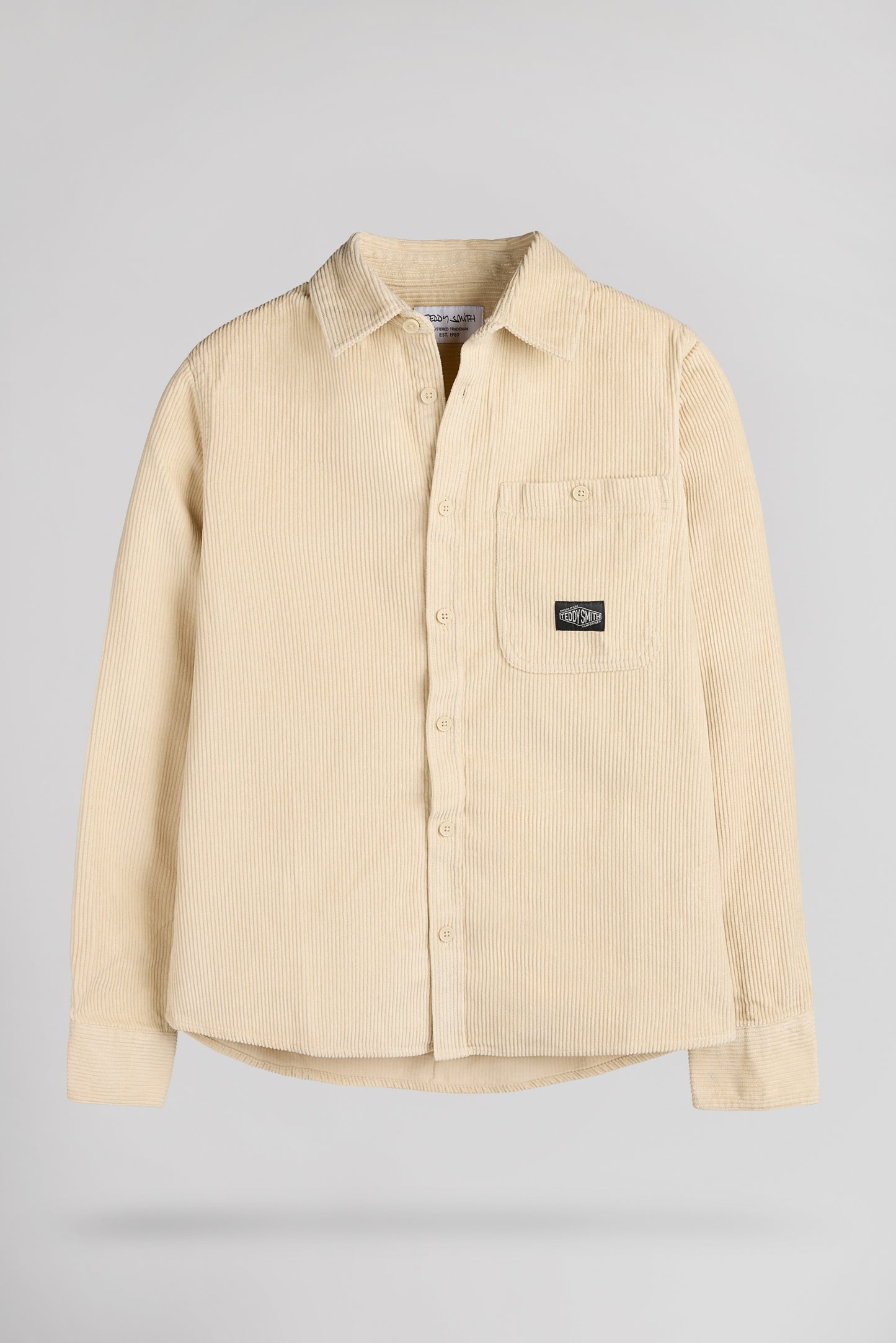 Chemise C-VELVET ML JR BEIGE CLAIR