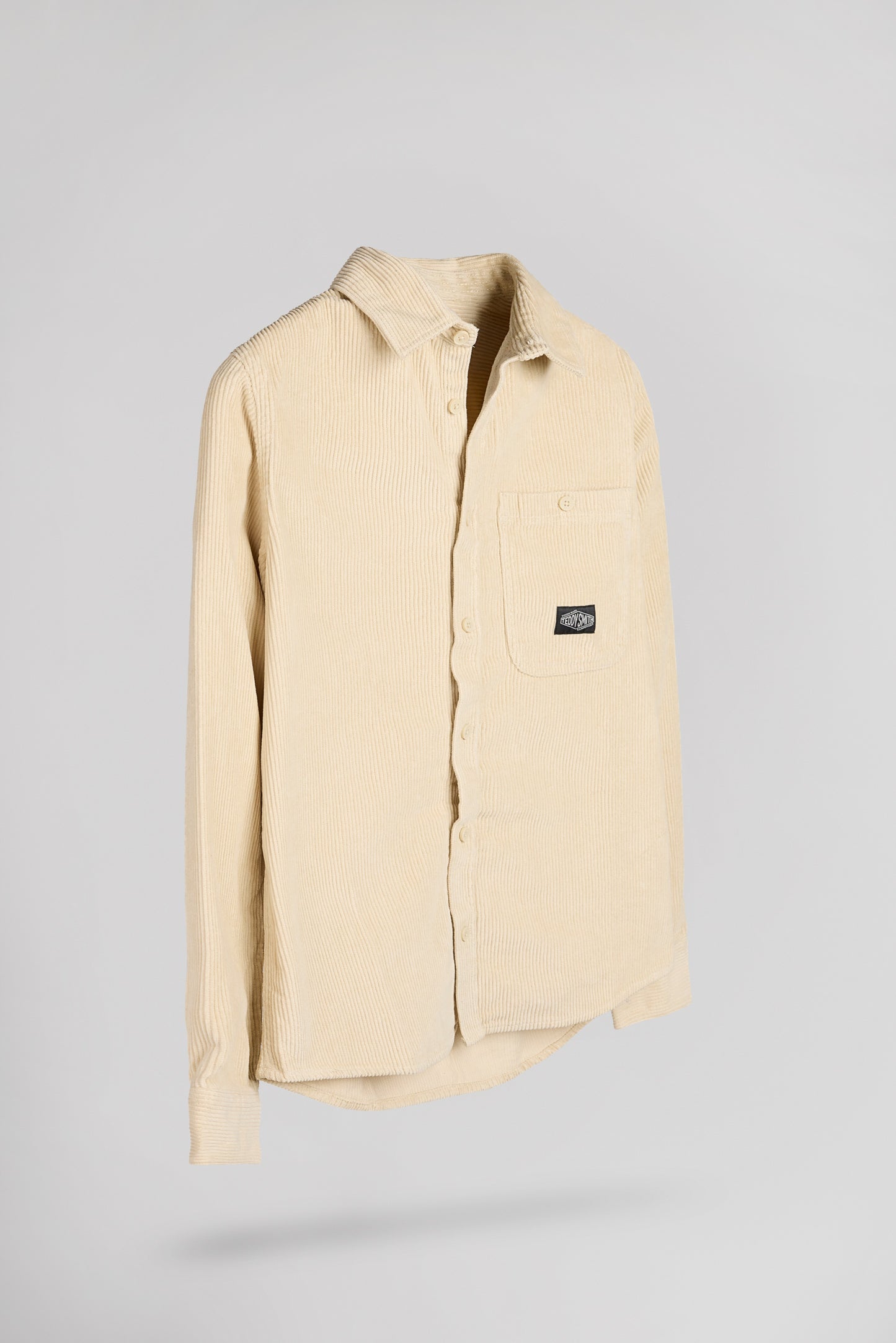 Chemise C-VELVET ML JR BEIGE CLAIR