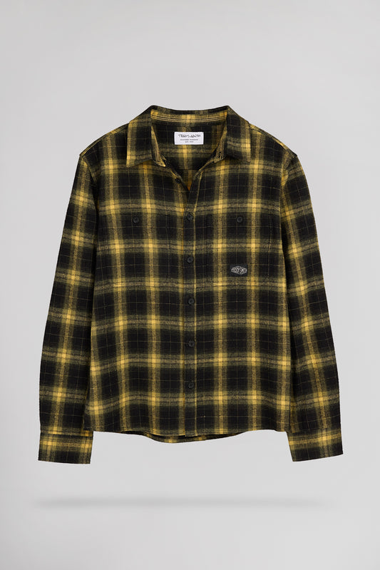 Achat Chemise col français C-ANTHO ML JR OLIVE