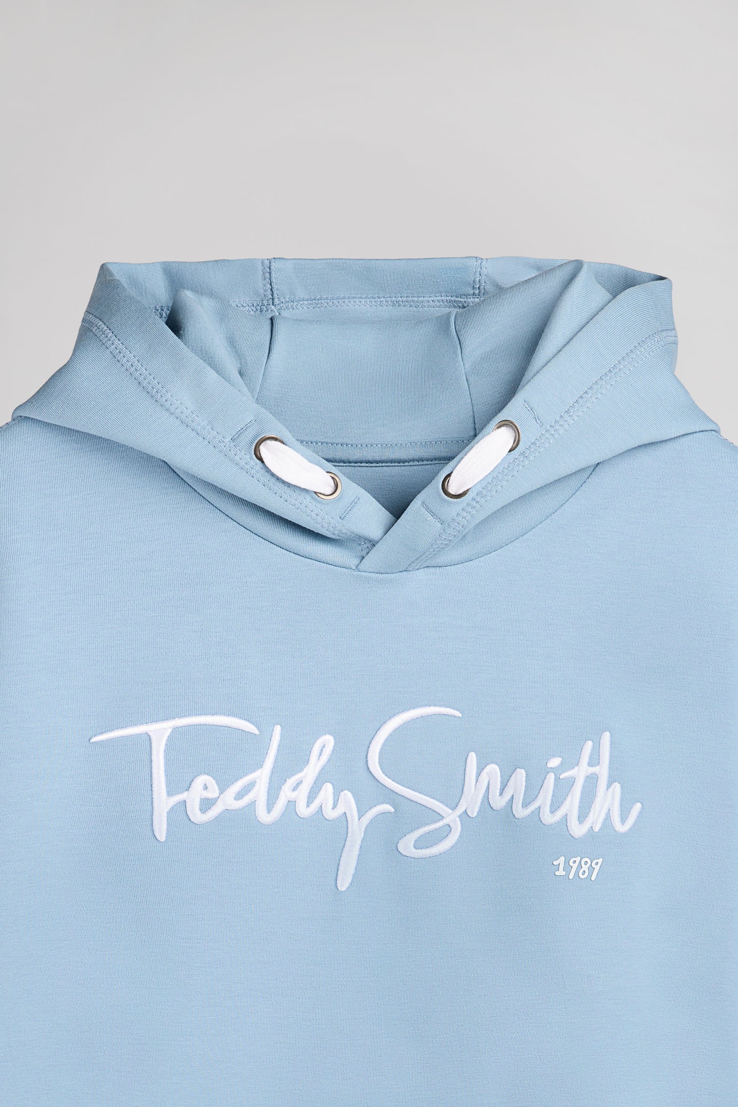 Sweat à capuche S-EVRY HOODY JR BLEU GRIS