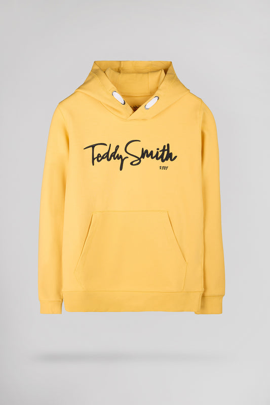 Achat Sweat à capuche S-EVRY HOODY JR JAUNE PAILLE
