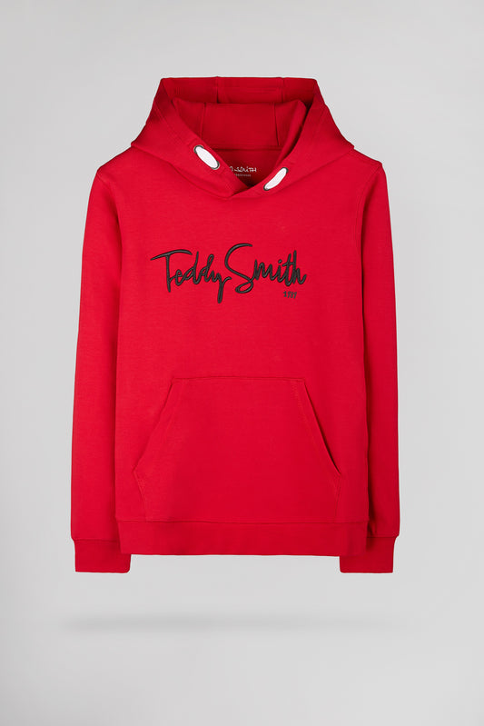 Achat Sweat à capuche S-EVRY HOODY JR ROUGE VIF