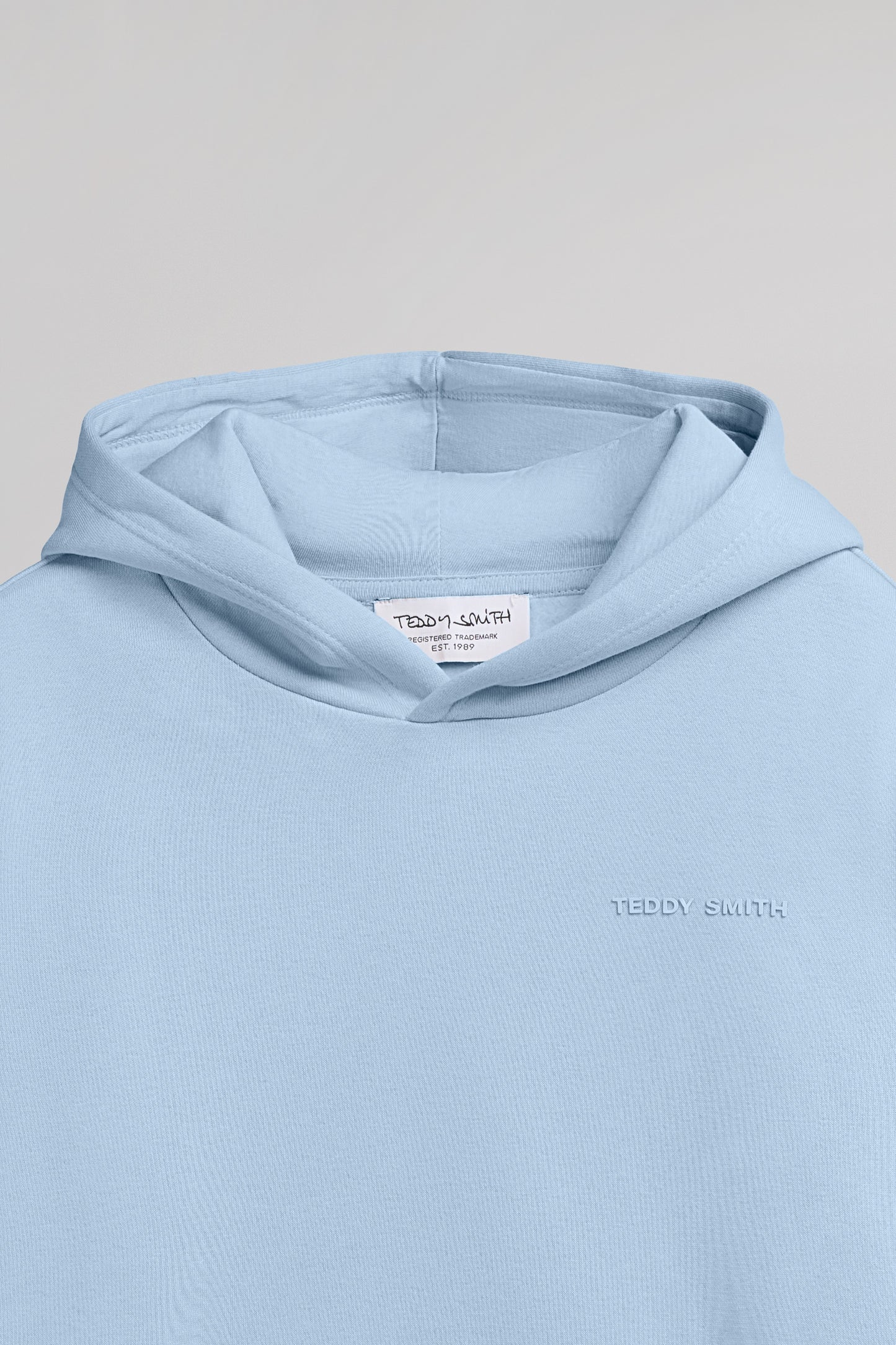 Sweat S-NARK HOODY JR BLEU GRIS
