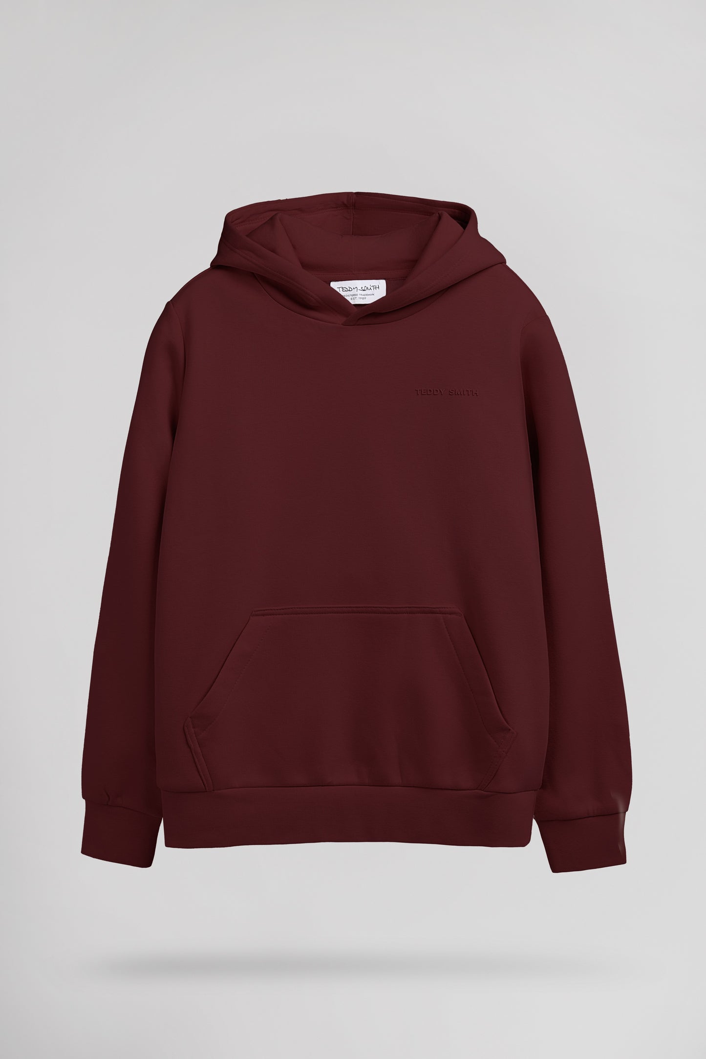Sweat à capuche S-NARK HOODY JR BORDEAUX FONCE