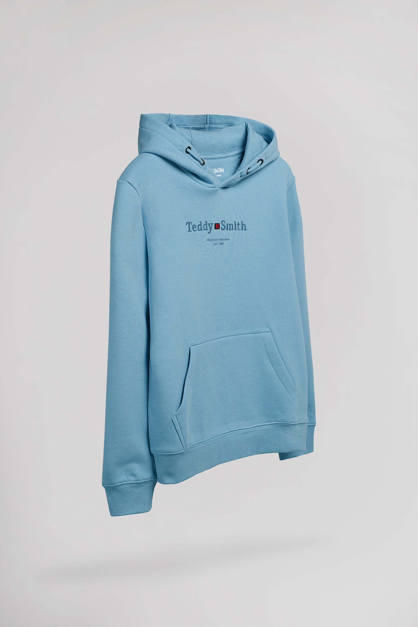 Sweat à capuche S-JIM HOODY JR BLEU GRIS
