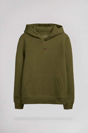 Sweat à capuche S-JIM HOODY JR OLIVE