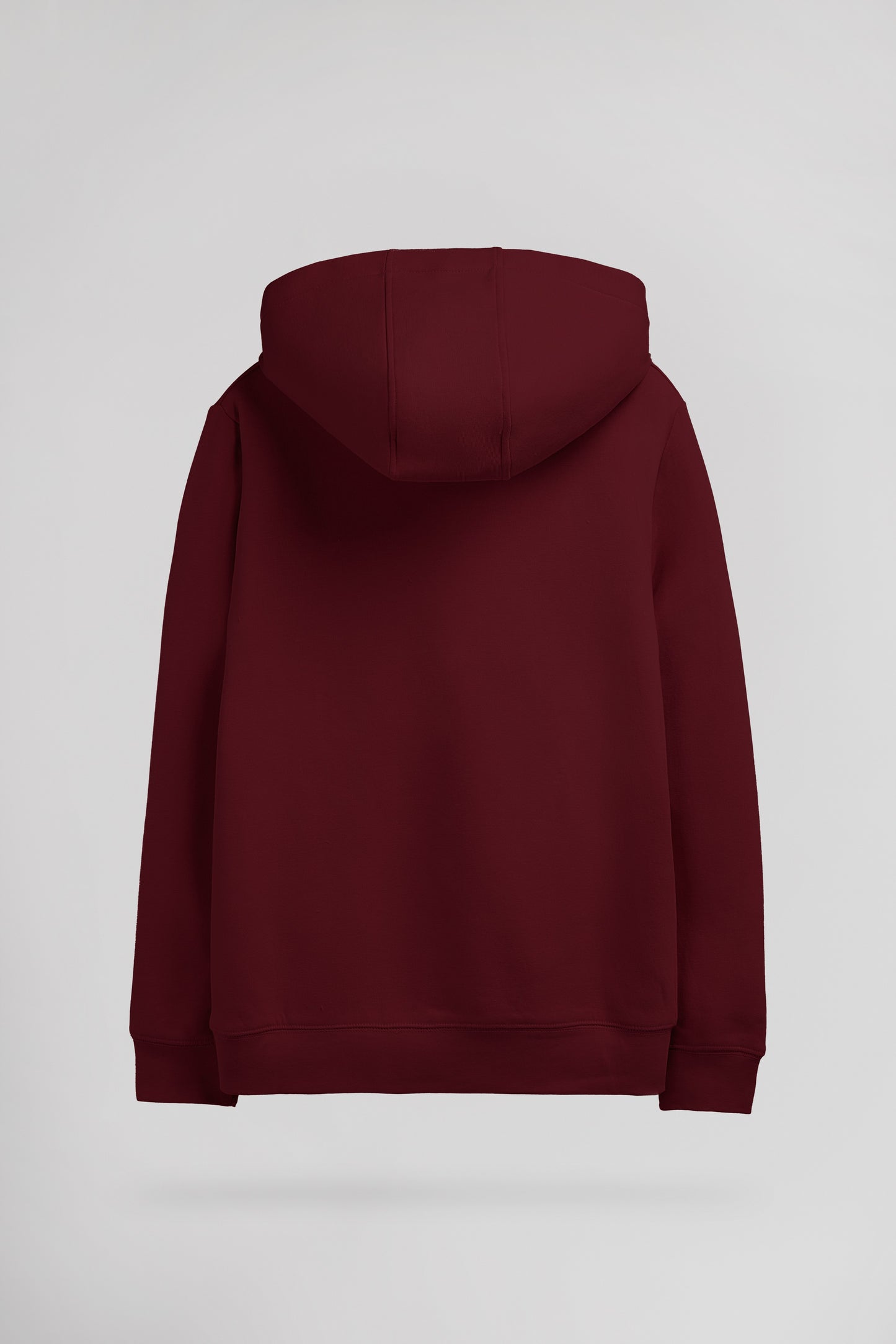 Sweat à capuche S-JIM HOODY JR BORDEAUX FONCE