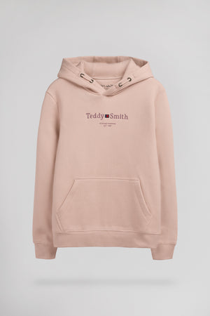 Sweat à capuche S-JIM HOODY JR WOOD ROSE