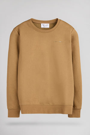 Sweat col rond S-NARK RC JR NOISETTE