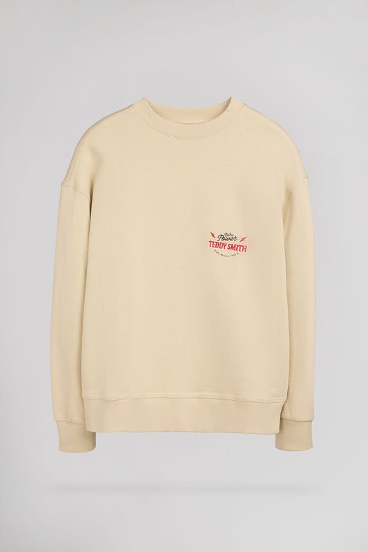 Achat Sweat col rond S-ASHA RC JR BEIGE CLAIR