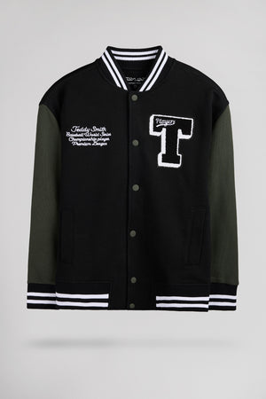 Gilet Teddy en molleton G-ROMEO JR NOIR